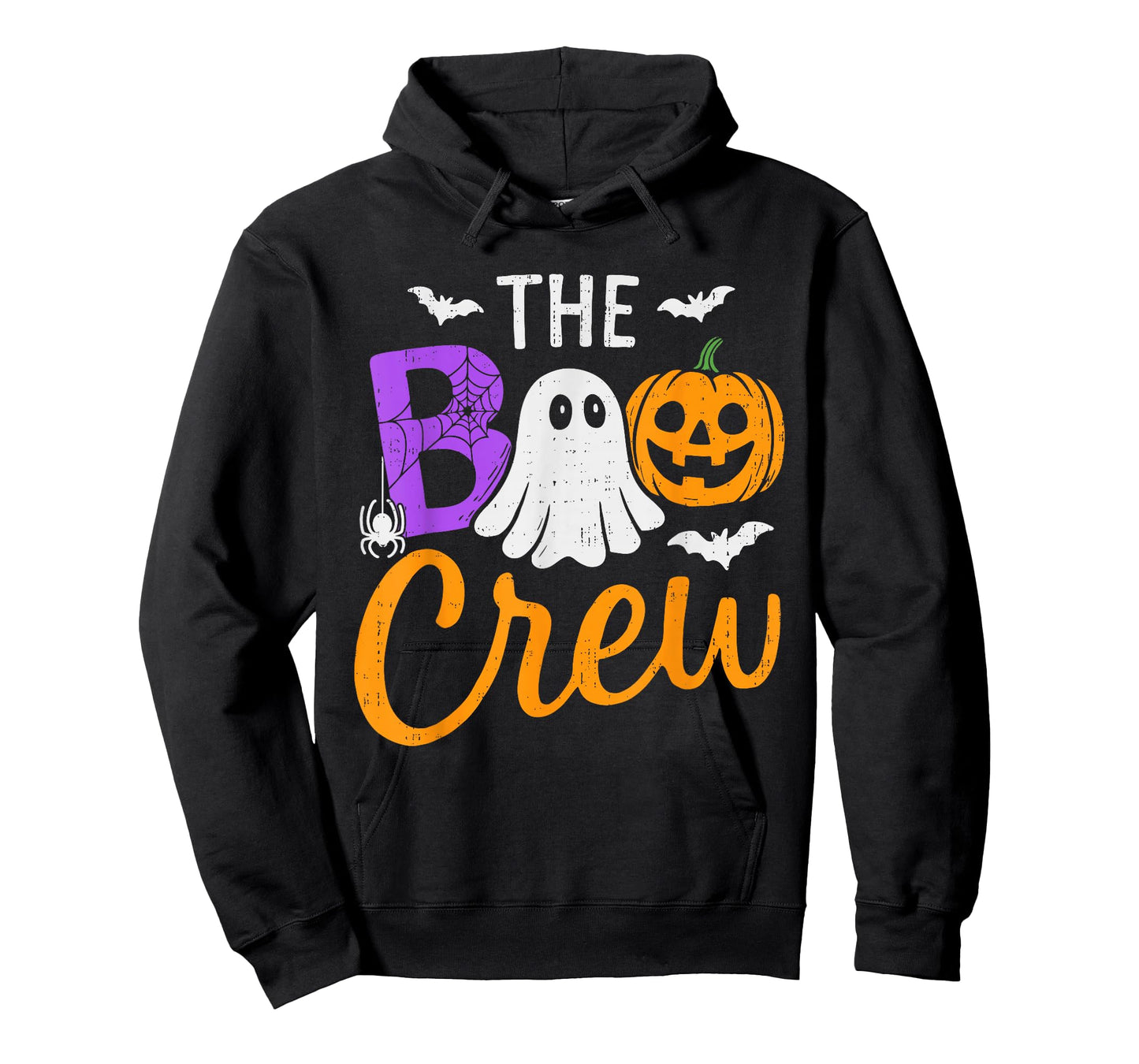 Spooky Squad Boo Ghost Crew Team Halloween Boys Girls Kids T-Shirt