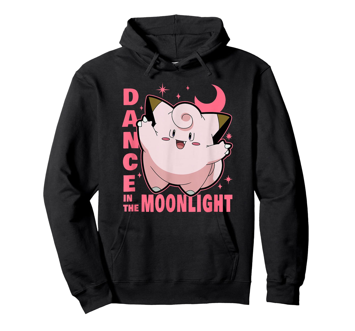 Pokémon Clefairy Dance in The Moonlight Big Face T-Shirt