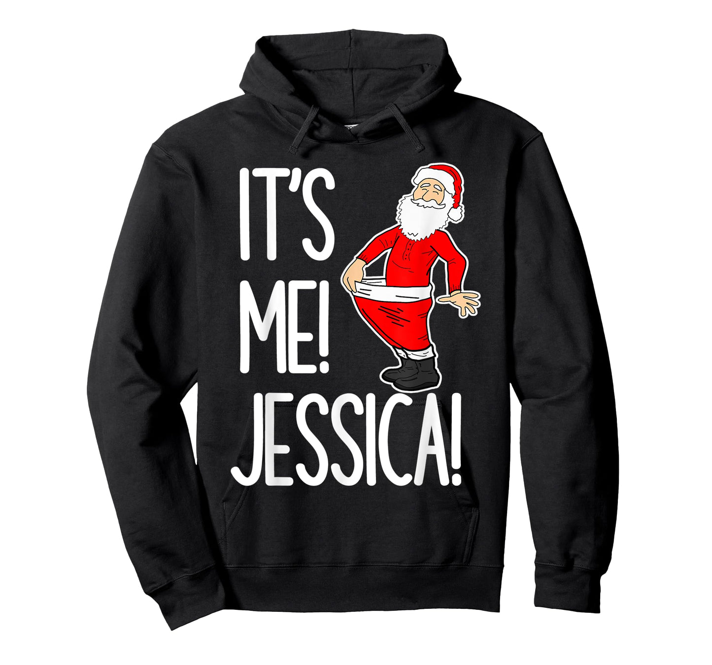 It’s me Jessica hilarious Christmas santa meme holiday party T-Shirt