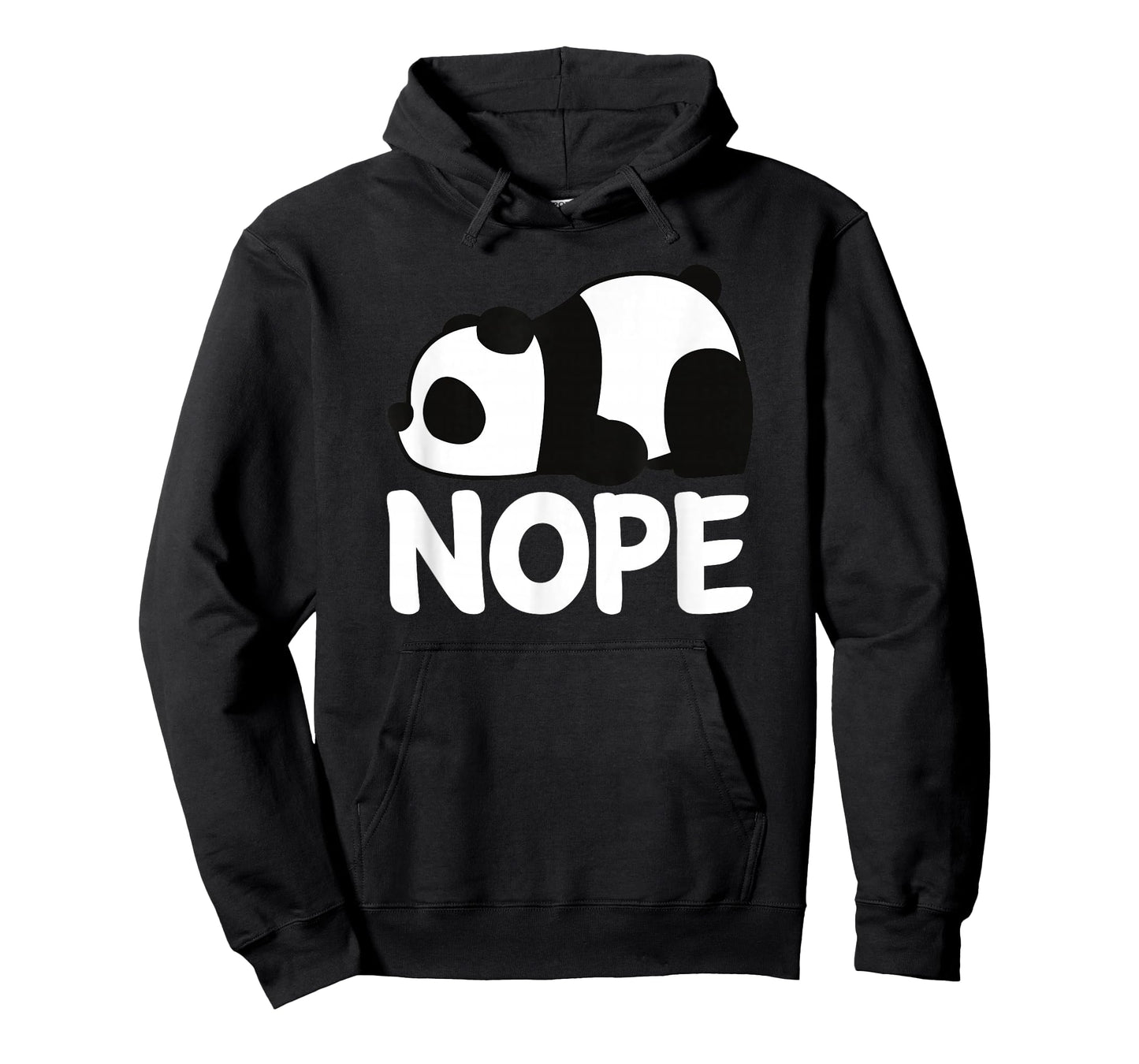 Adorable Animal Tired Sleeping Nope Cute Panda Bear Graphic T-Shirt