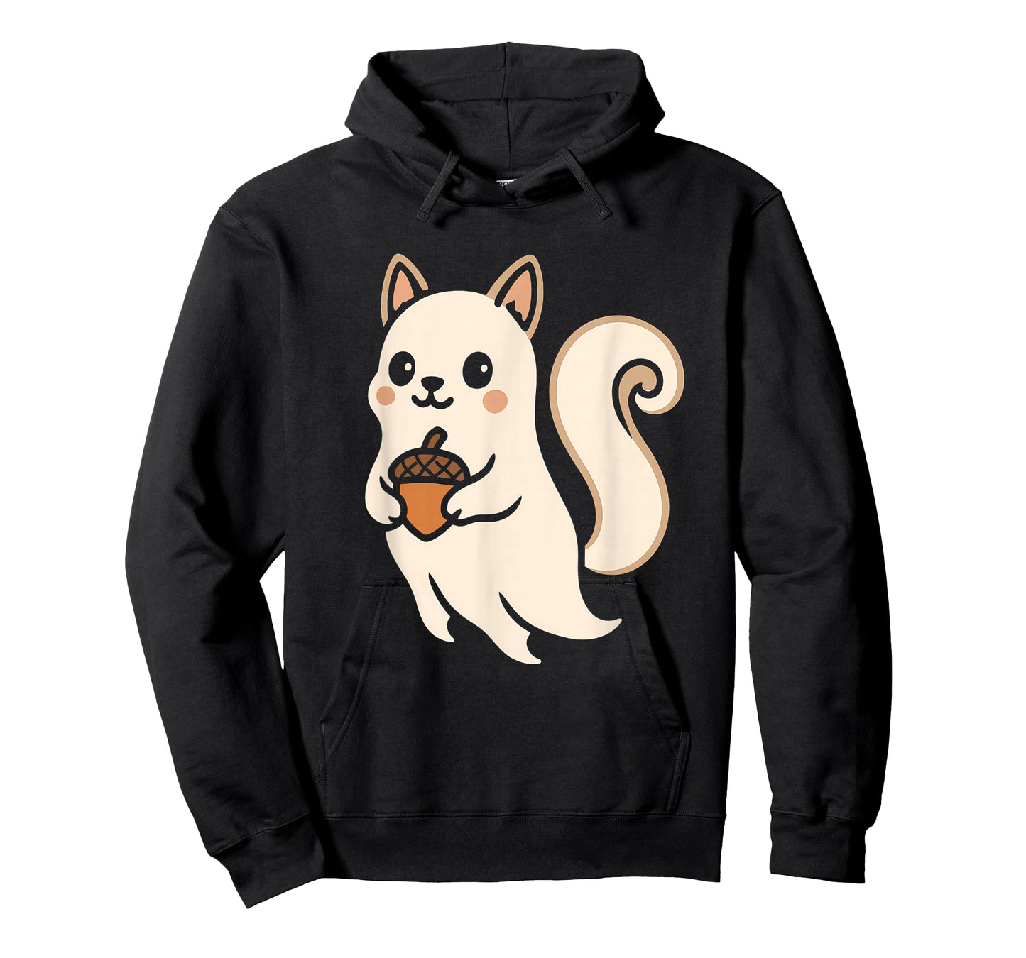 Ghost Squirrel with Acorn T-Shirt