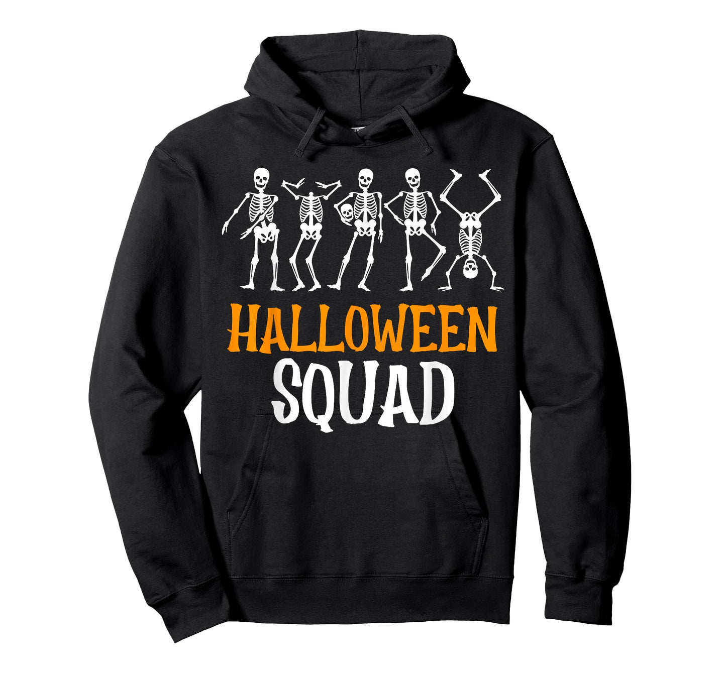 Halloween Squad Skeleton Dancing Scary Spooky Men Women Kids T-Shirt
