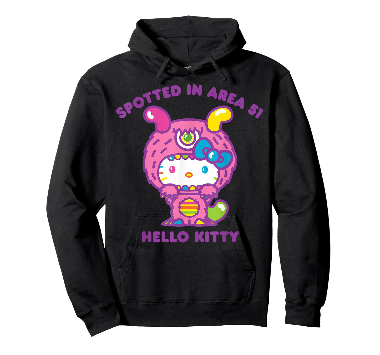 Hello Kitty Spotted in Area 51 Alien Sighting T-Shirt