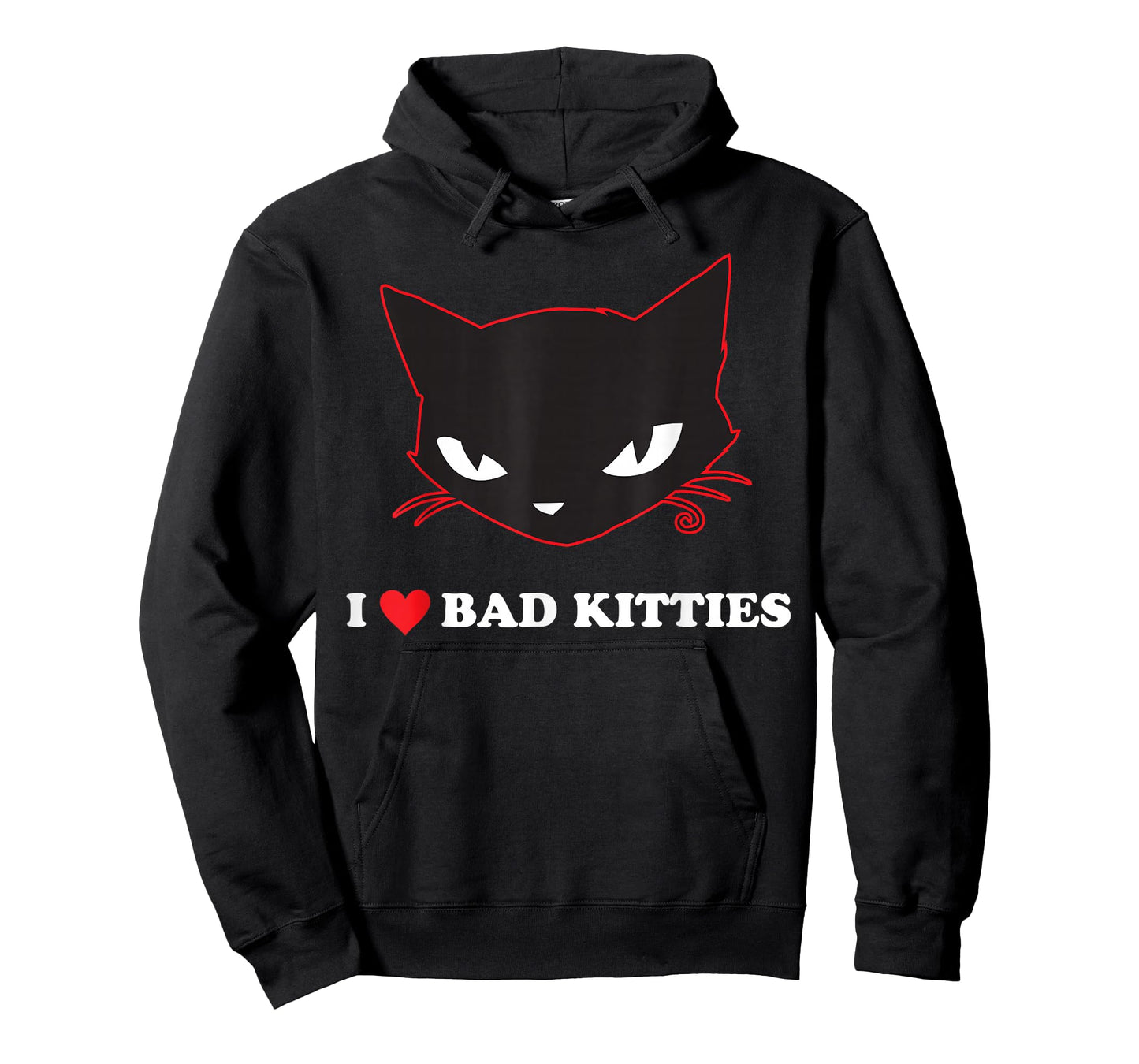 Emily The Strange I Heart Bad Kitties T-Shirt