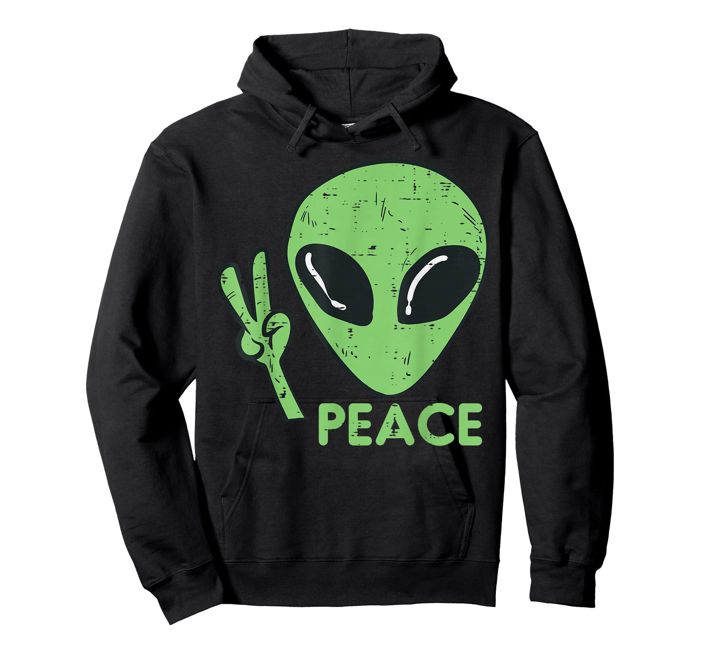 Alien Peace Cute Extraterrestrial Ufo Boys Girls Kids Women T-Shirt