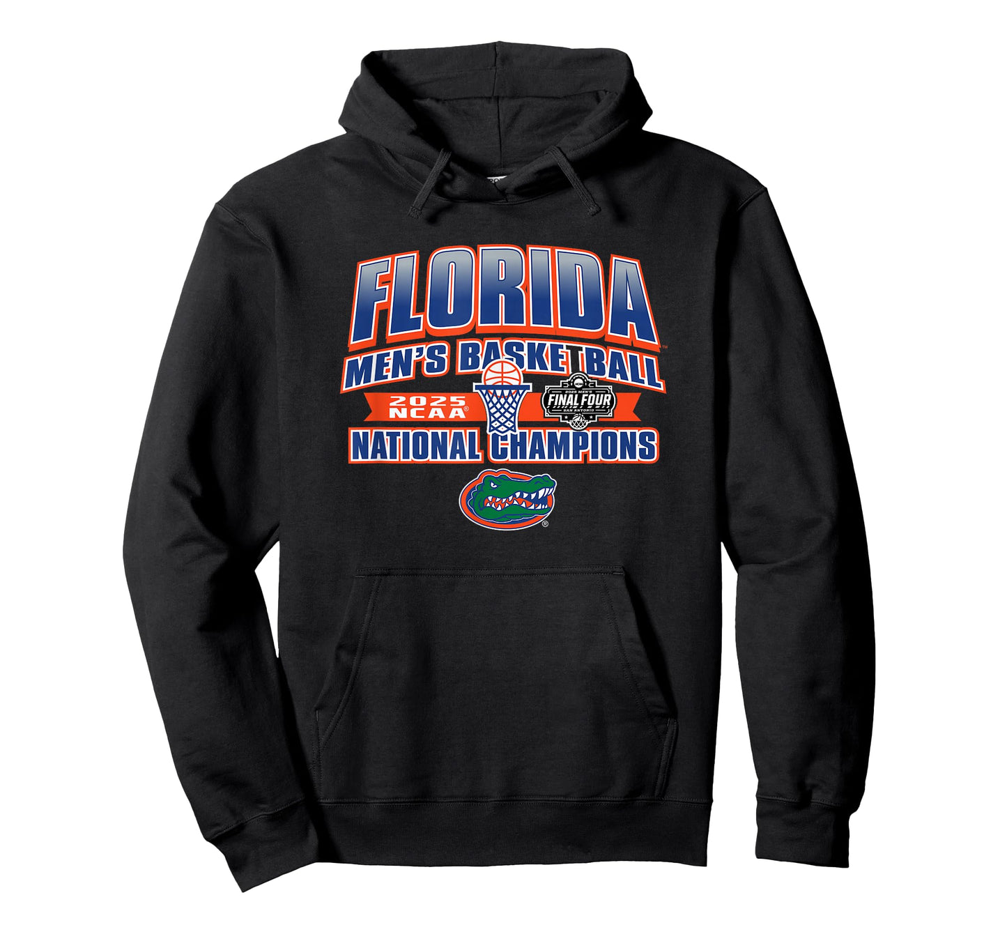 Florida Gators National Champs 2025 Men's Basketball Bold T-Shirt