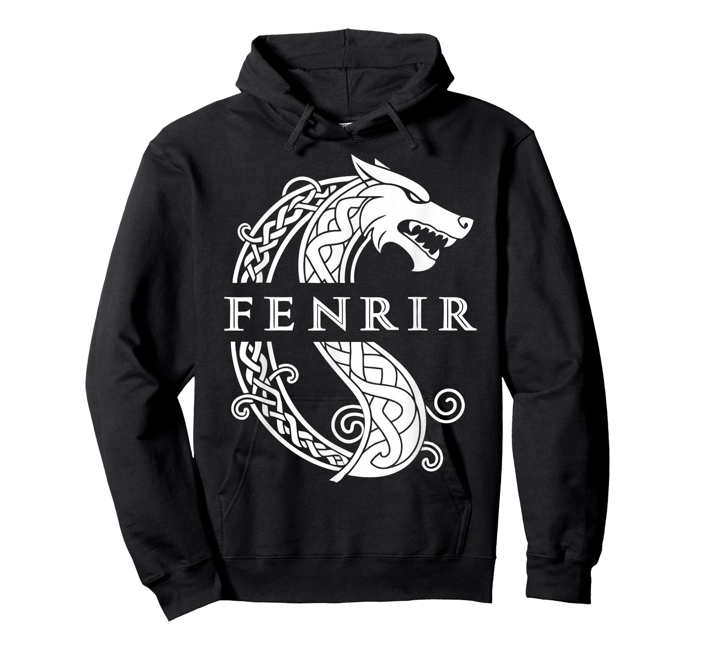 Norse Rustic Celtic Knotwork Fenrir T-Shirt