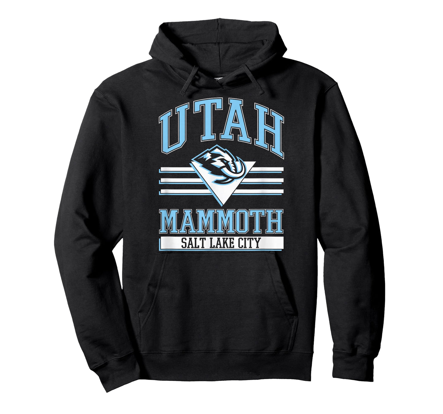 Utah Mammoth Salt Lake City Black NHL Officially Licensed T-Shirt