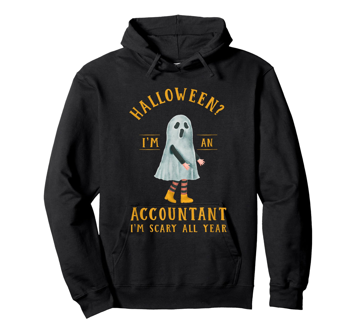 Accountant I'm Scary All Year CPA Halloween Accounting T-Shirt