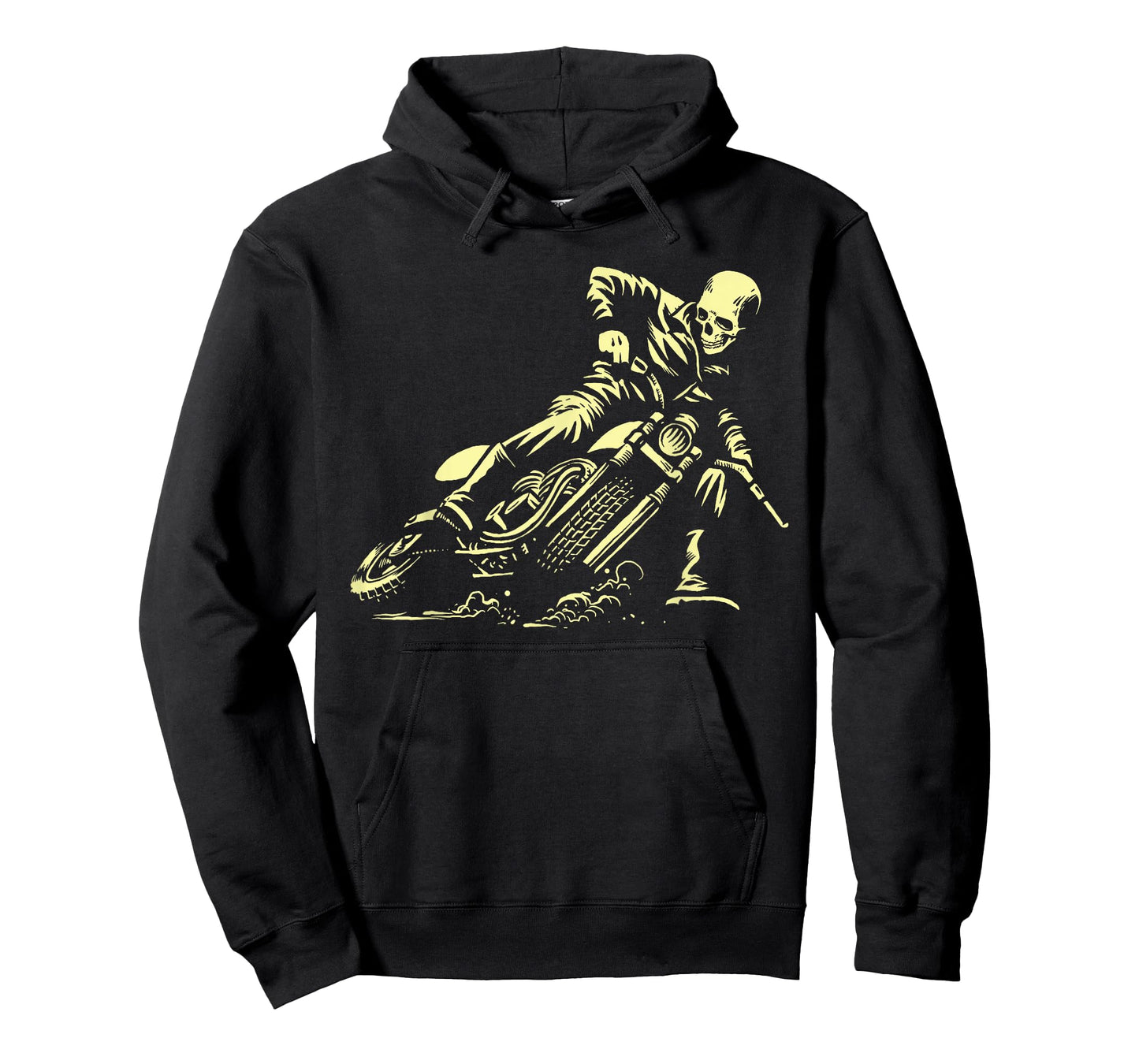 Cafe Racer Tshirt - Ghost Drift Rider - Vintage Motorcycle T-Shirt