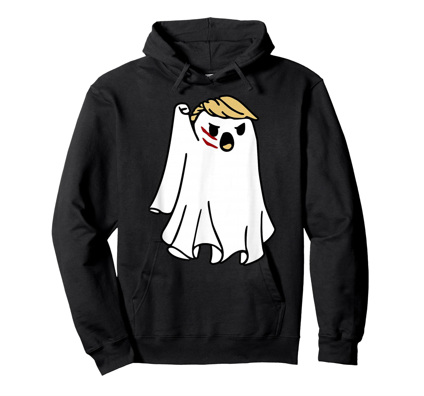 Halloween Ghost Trump Fist Pumped Fight Take America Back T-Shirt
