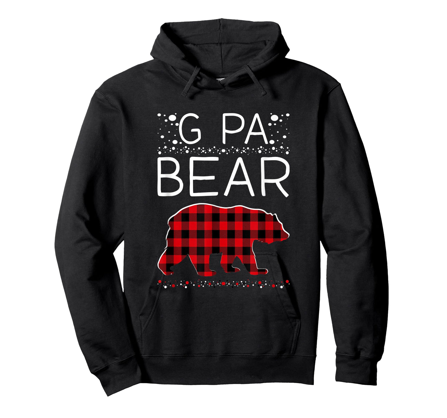 G Pa Bear Christmas Pajamas Matching Family Plaid Men T-Shirt