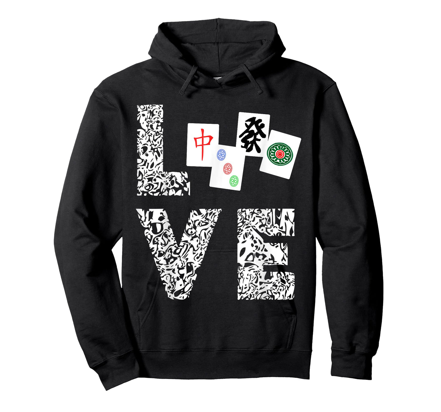 Mahjong Love Playing Chinese Game Mah Jongg Player T-Shirt T-Shirt