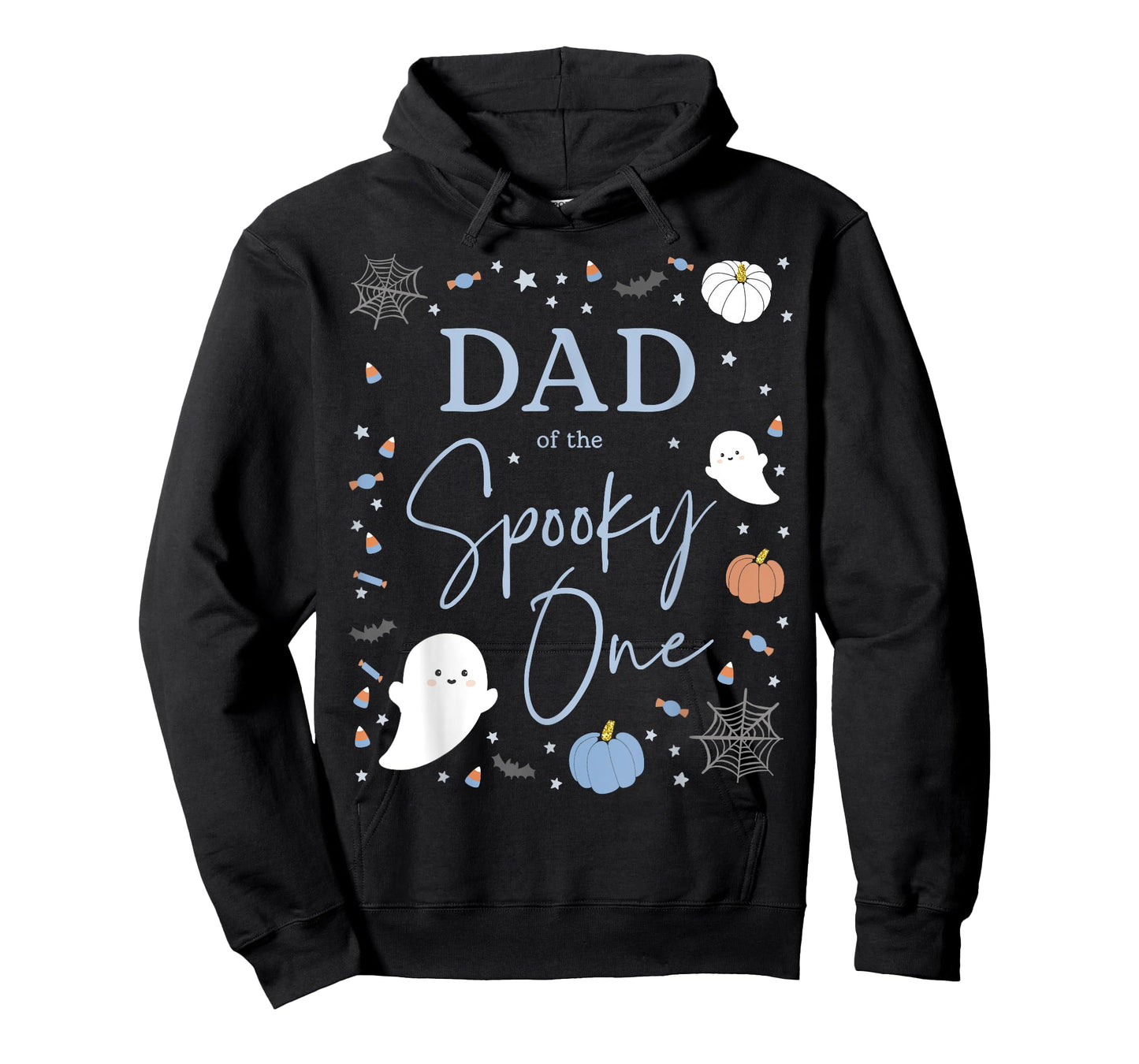Dad of the Spooky One First Birthday Blue Boy 1st Halloween T-Shirt