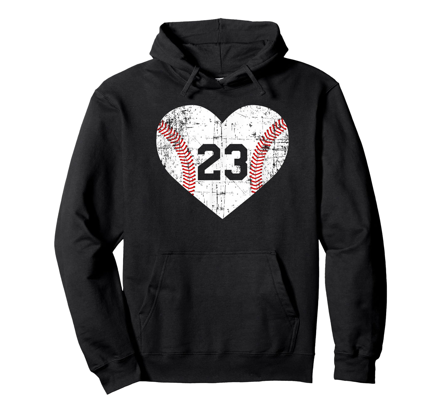 Vintage Baseball 23 Jersey Number T-Shirt