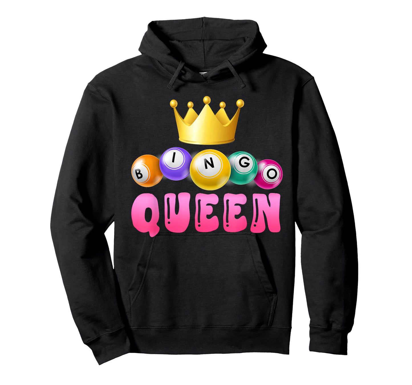 BINGO QUEEN Bingo Player Bingo Lover Bingo T-Shirt
