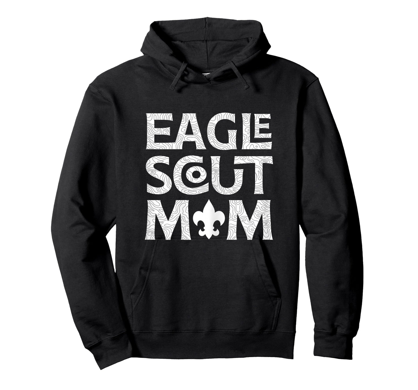 Eagle Scout Mom Fleur-de-lis T-Shirt