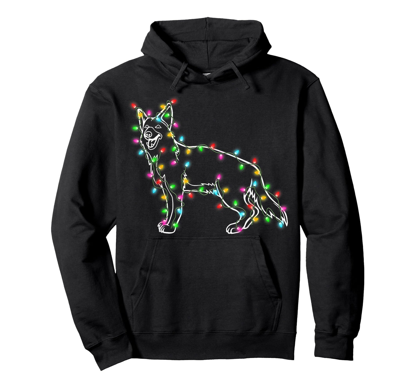 German Shepherd Dog Tree Christmas Sweater Xmas Dogs Gifts T-Shirt
