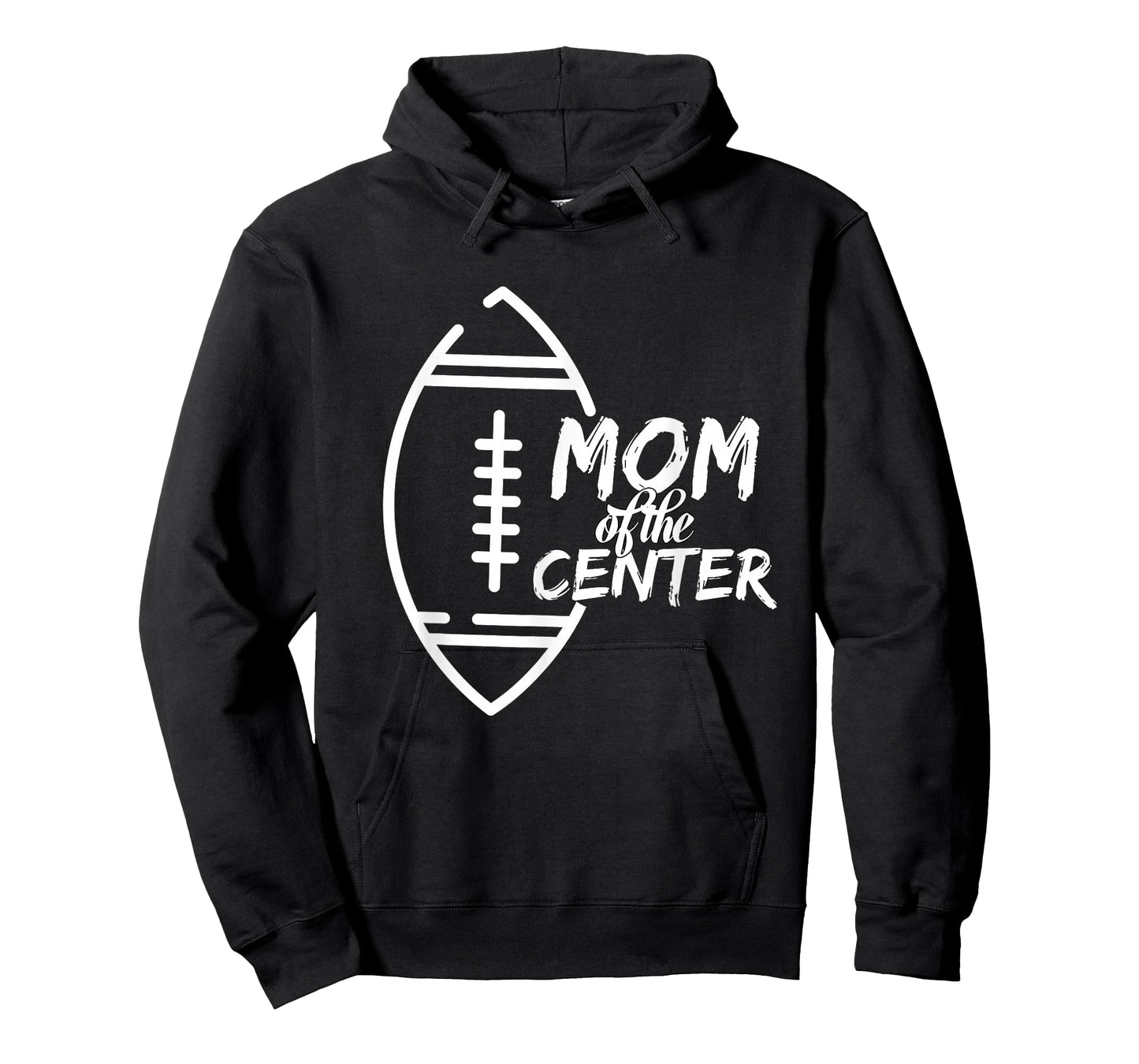 Mom of The Center Position Football Cheering T-Shirt