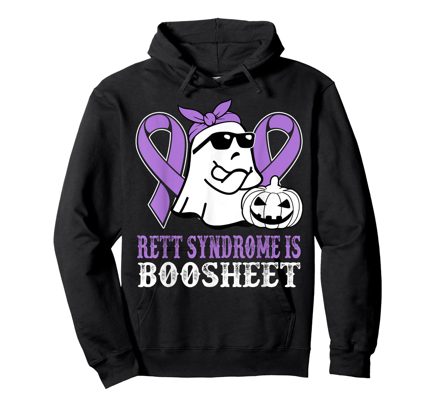 Rett Syndrome Is Boo Sheet Rett Syndrome Warrior Halloween T-Shirt