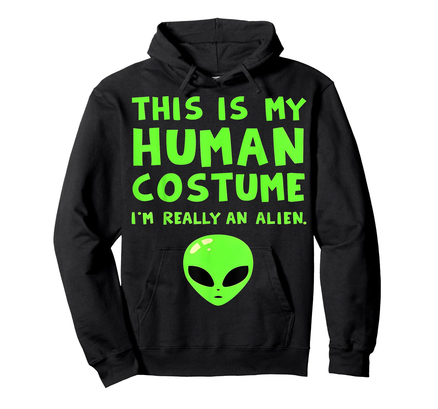 Funny Alien Human Costume T-Shirt