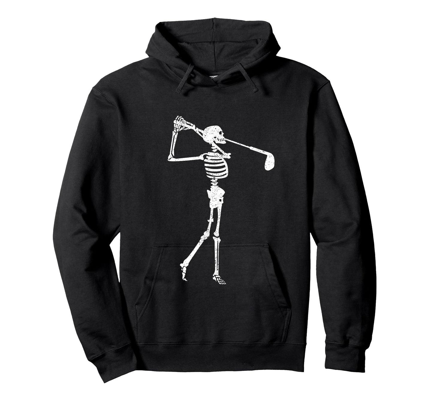Skeleton Golf Player Funny Halloween Golfing Sports Golfer T-Shirt