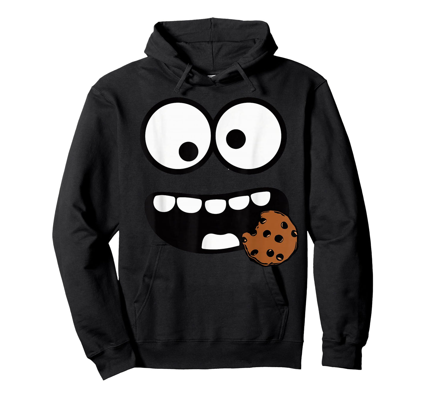 Cute Cookie and Scary Monster Halloween T T-Shirt