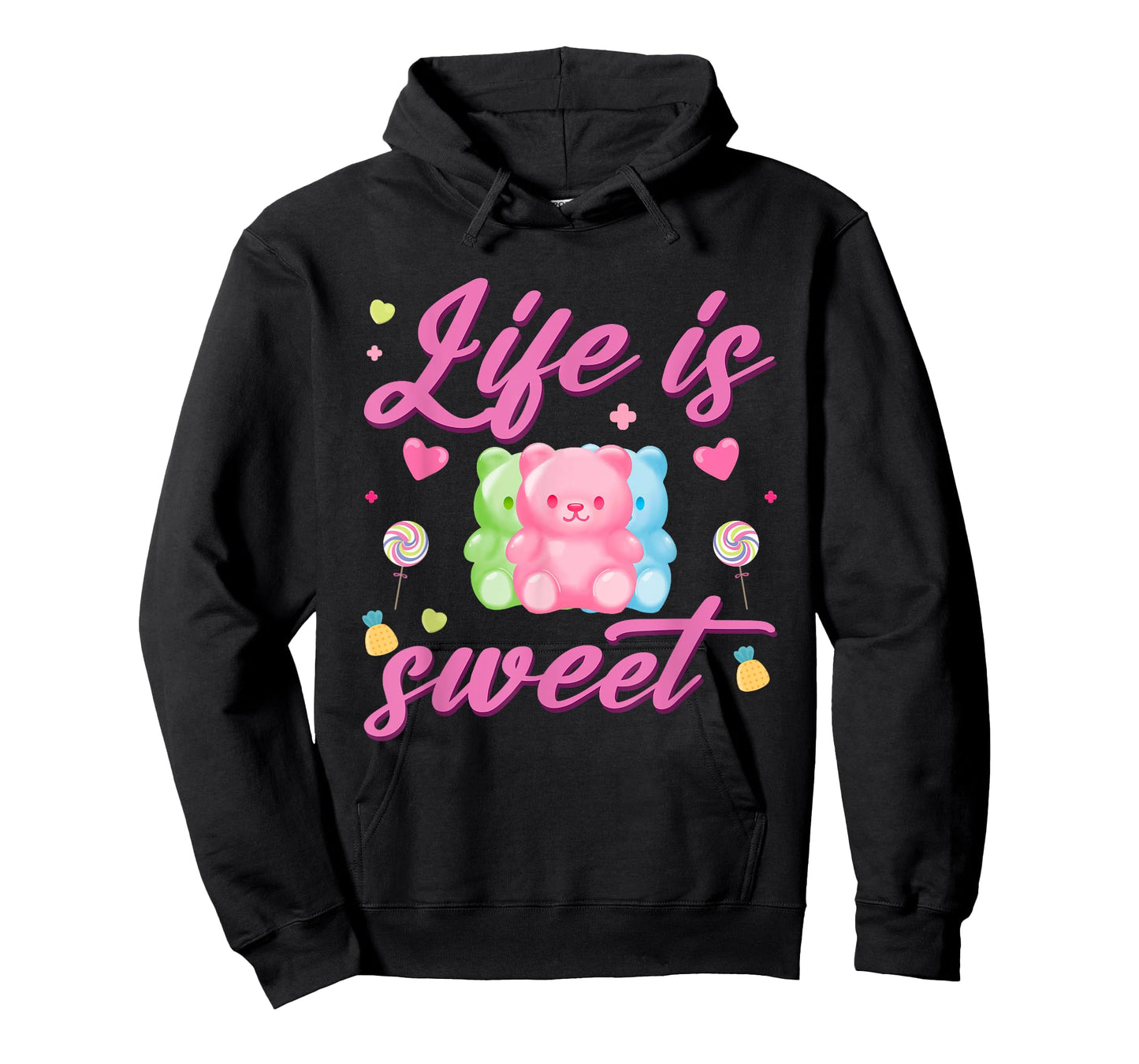 Gummy Bear Life is Sweet Candy Gummy Bear T-Shirt
