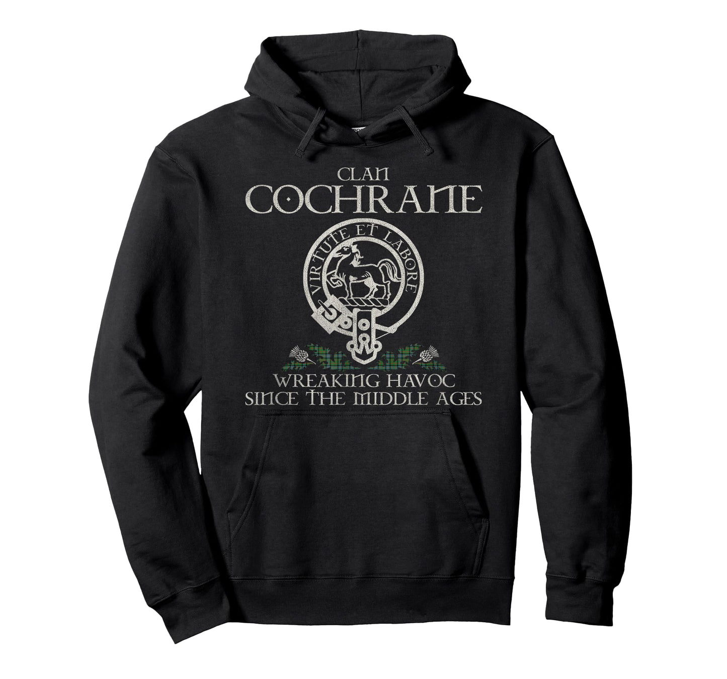 Clan Cochrane Crest, Surname, Scottish Heritage Vintage T-Shirt
