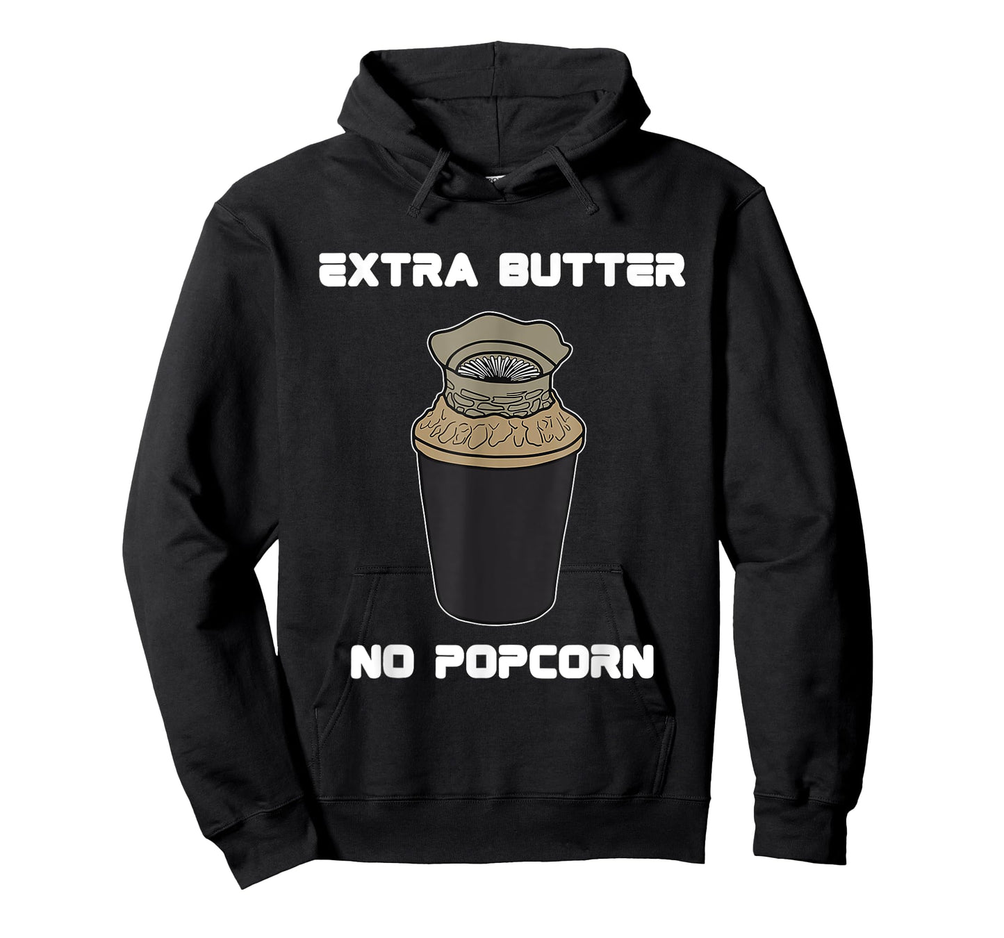 Funny Meme Extra Butter No Popcorn Dune Popcorn Bucket T-Shirt