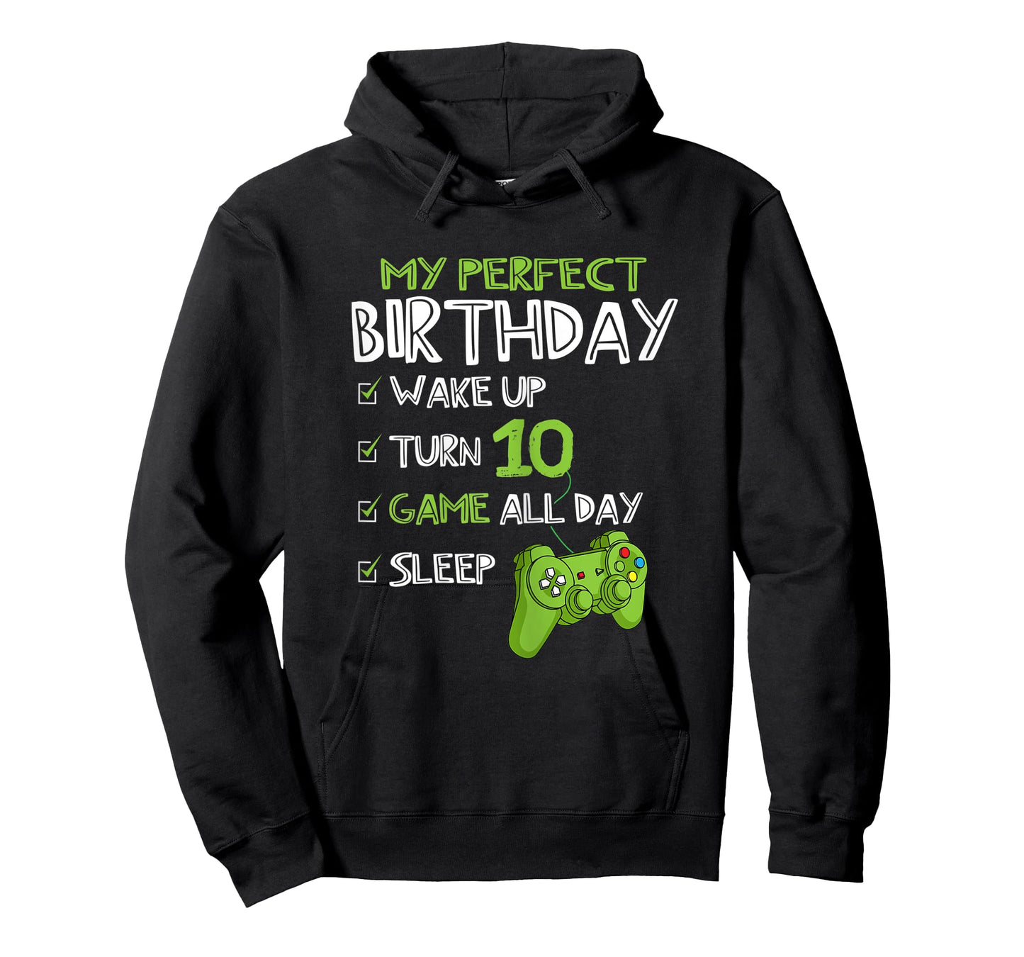 10th Birthday Gaming 10 Years Old Perfect Gamer Gift Boys T-Shirt