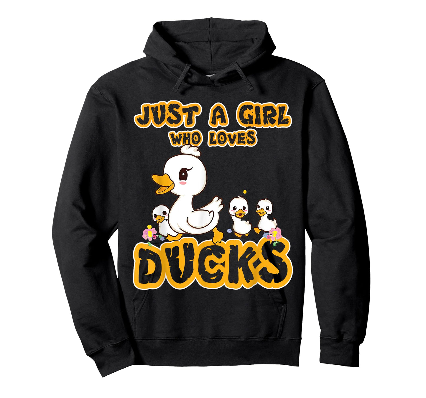 Just A Girl Who Loves Ducks - Duck Family T-Shirt