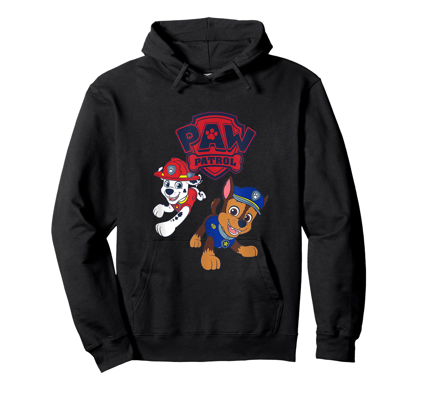Paw Patrol Marshall And Chase Action Badge T-Shirt