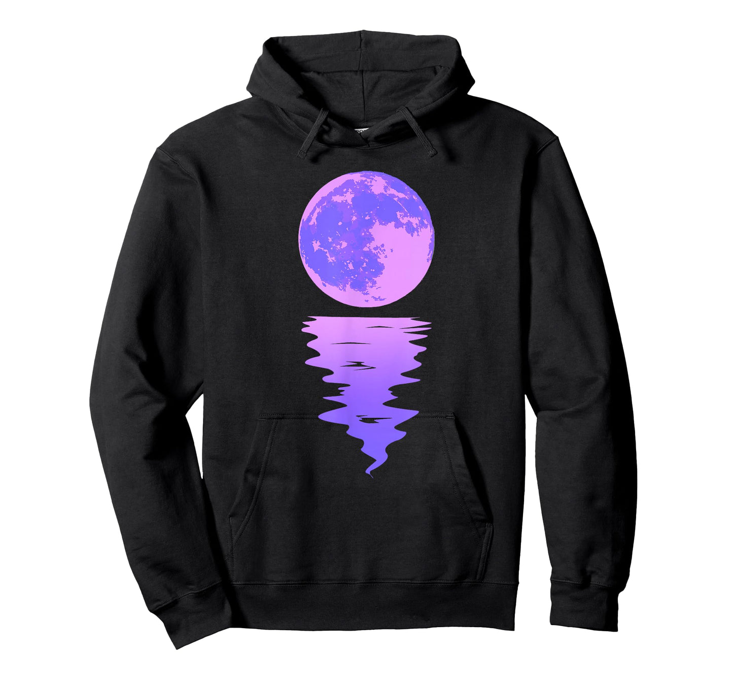 Vaporwave Aesthetic Purple Moon Pastel Moonlight Graphic T-Shirt