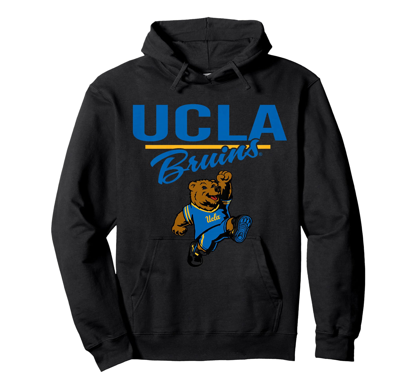 Kids UCLA Bruins Kid's Joe Bruin Mascot White Officially Licensed T-Shirt