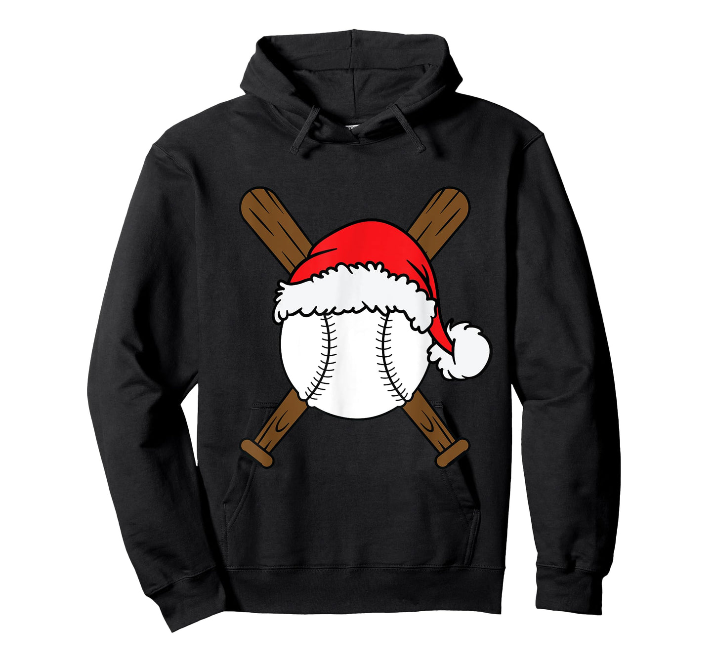 Christmas Baseball Player Santa Sports Design For Men Boys T-Shirt