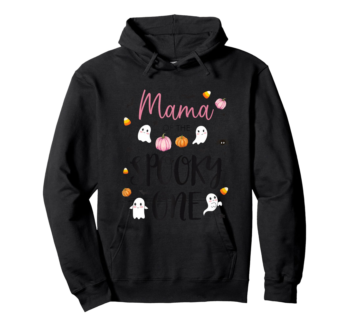 Mama of The Spooky One Girl 1st Birthday Pink Halloween Cute T-Shirt