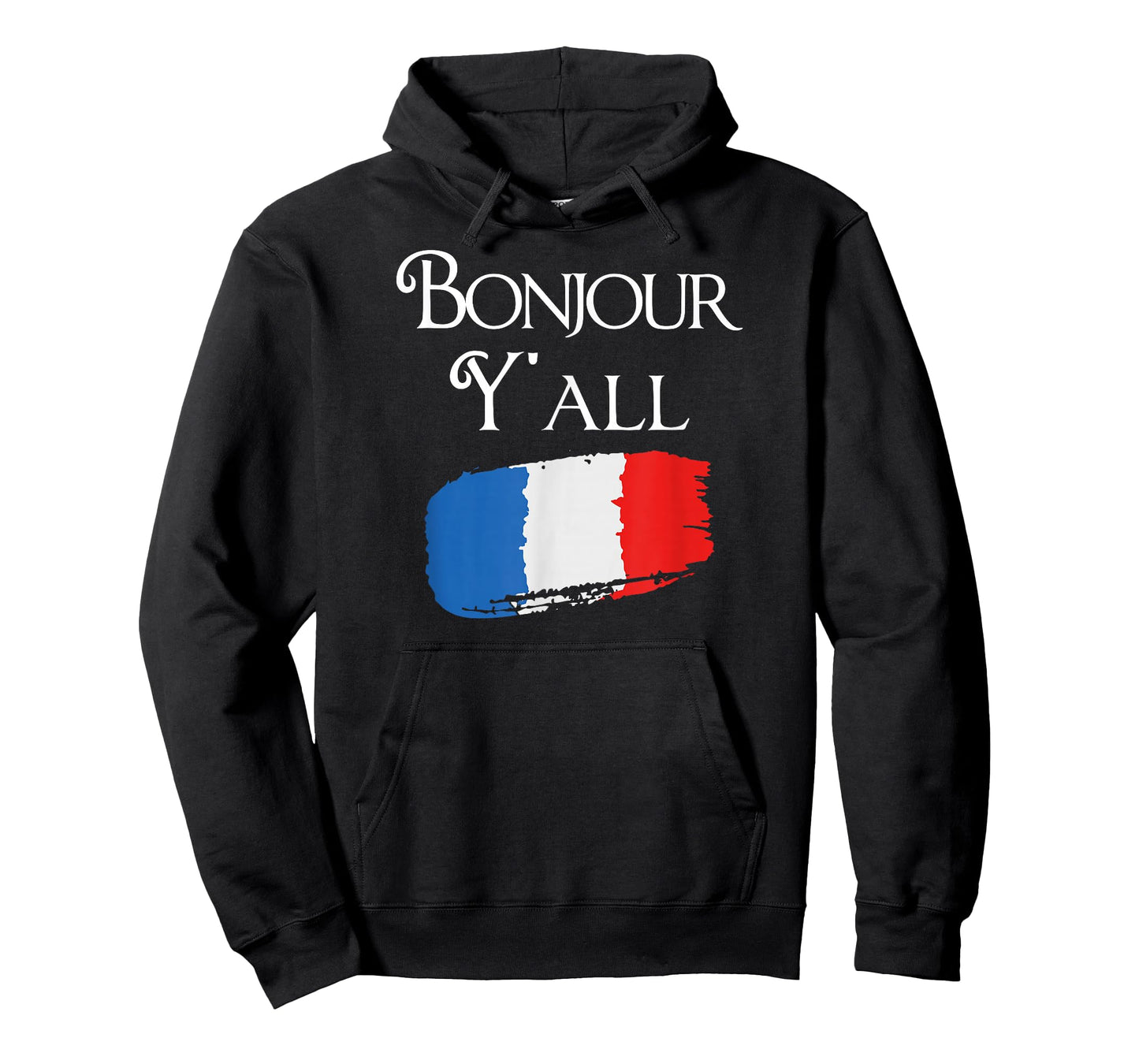 Bonjour Y'all Funny French Flag Shirt France Lover Gift T-Shirt