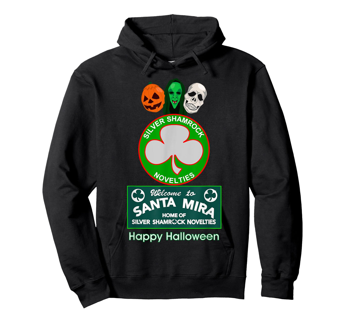 Halloween III - Silver Shamrock and Santa Mira T-Shirt