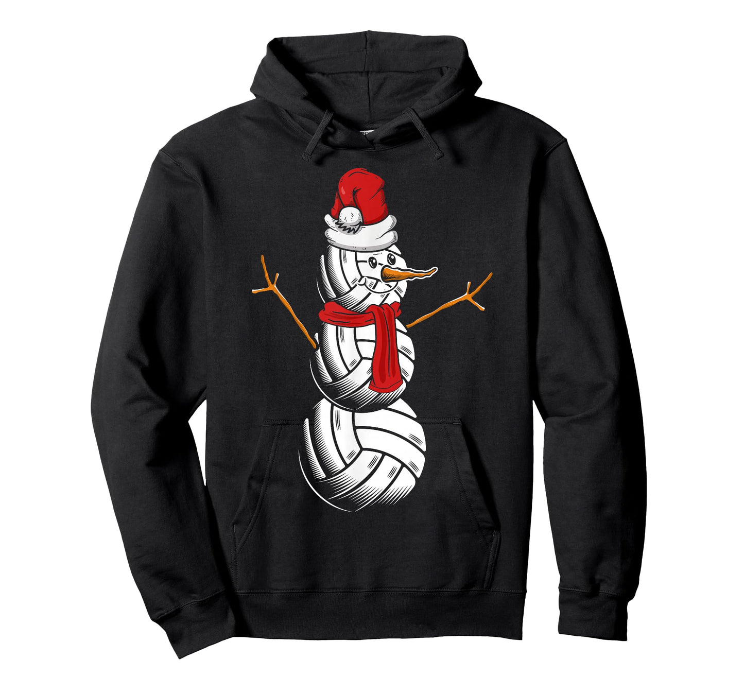 Volleyball Player Snowman Merry Xmas Christmas Day T-Shirt