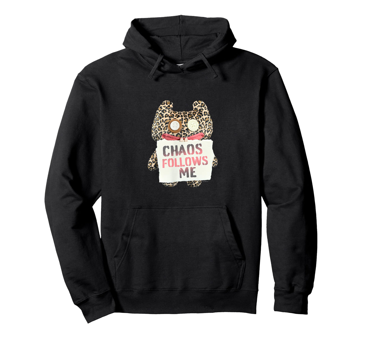 Fuggler Chaos Follows Me Animal Print Monster T-Shirt