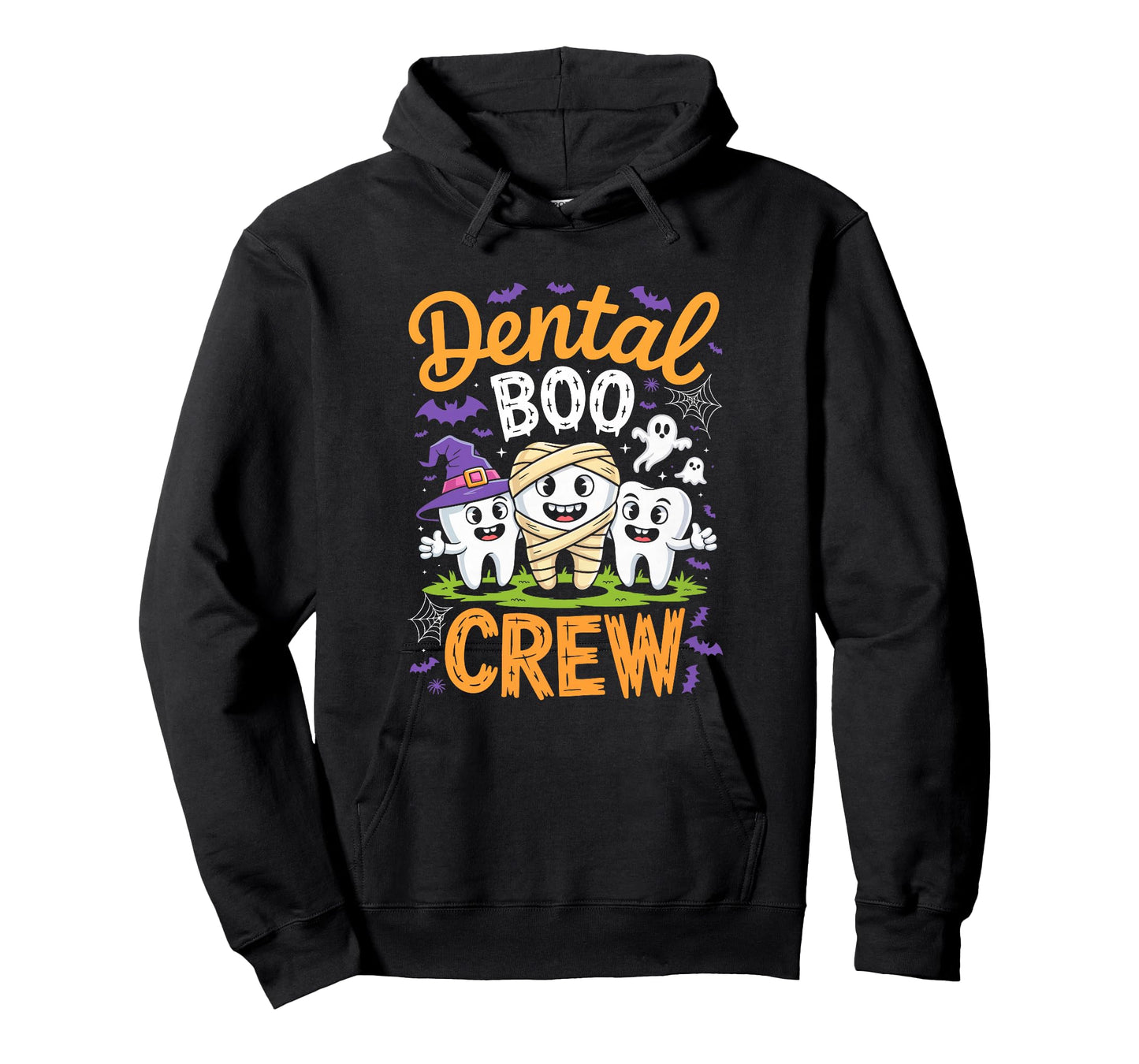 Dental Boo Crew Shirt Funny Men Women Kids Halloween Costume T-Shirt