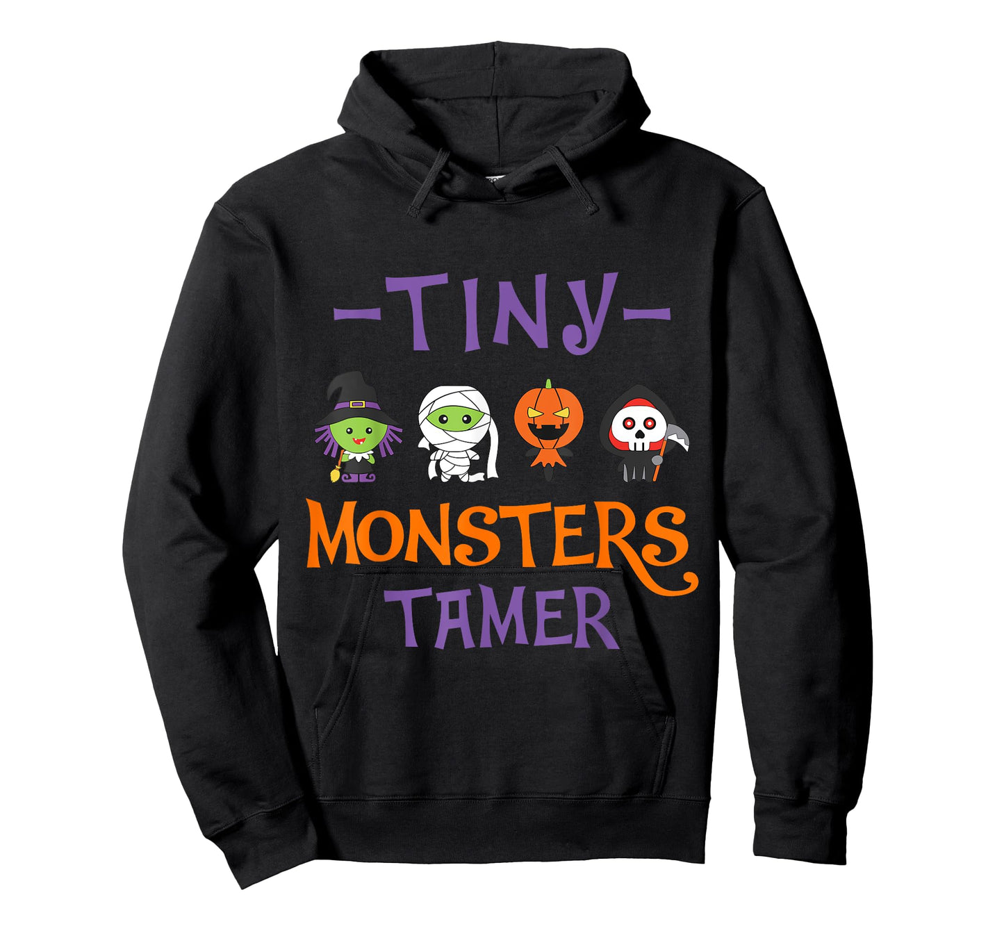 Tine MOnsters Tamer Funny Halloween Teacher Men Women T-Shirt