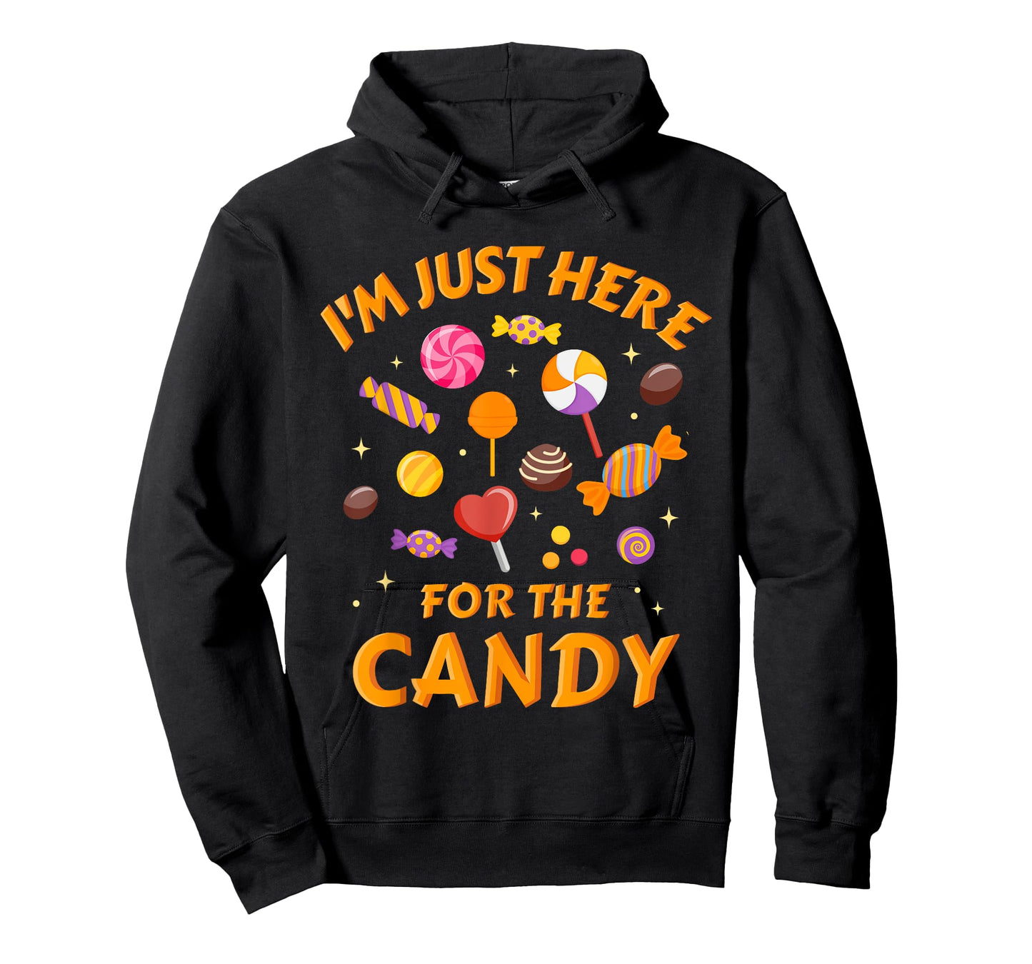I'm just here for the candy funny halloween T-Shirt