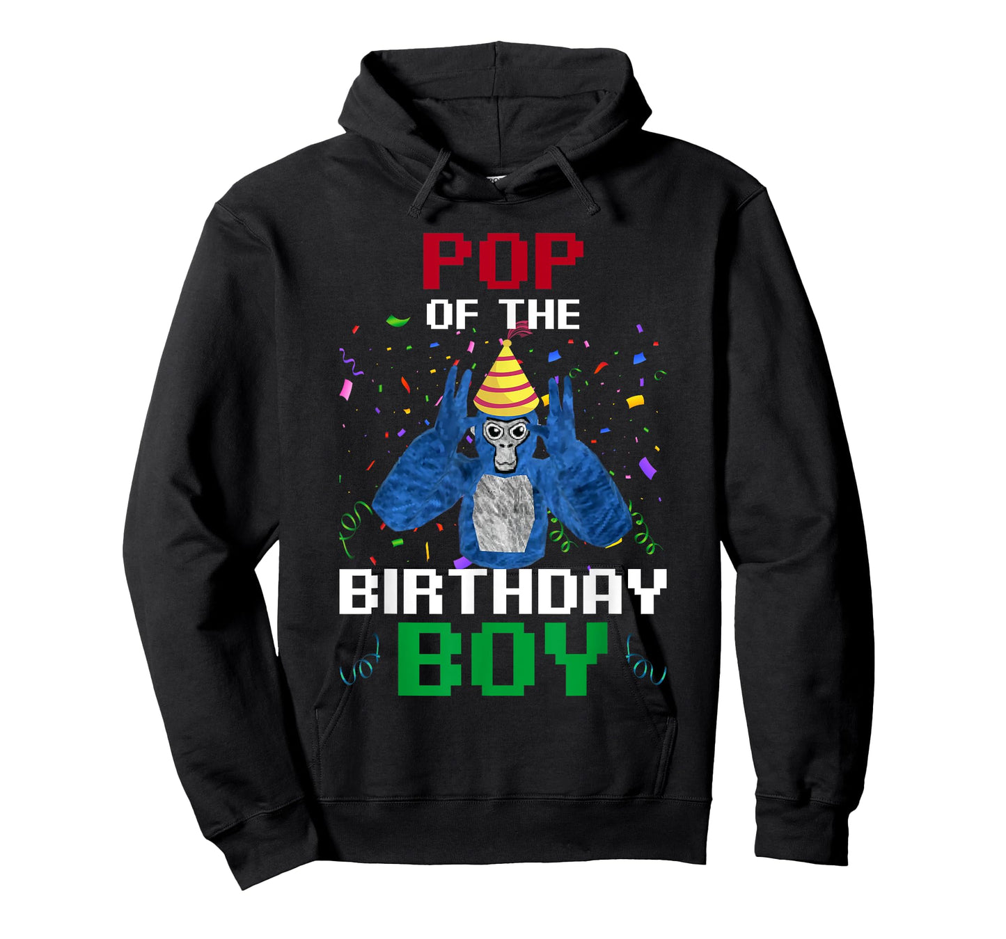 Pop Of The Birthday Boy Funny Gorilla Video Game Boy Kids T-Shirt