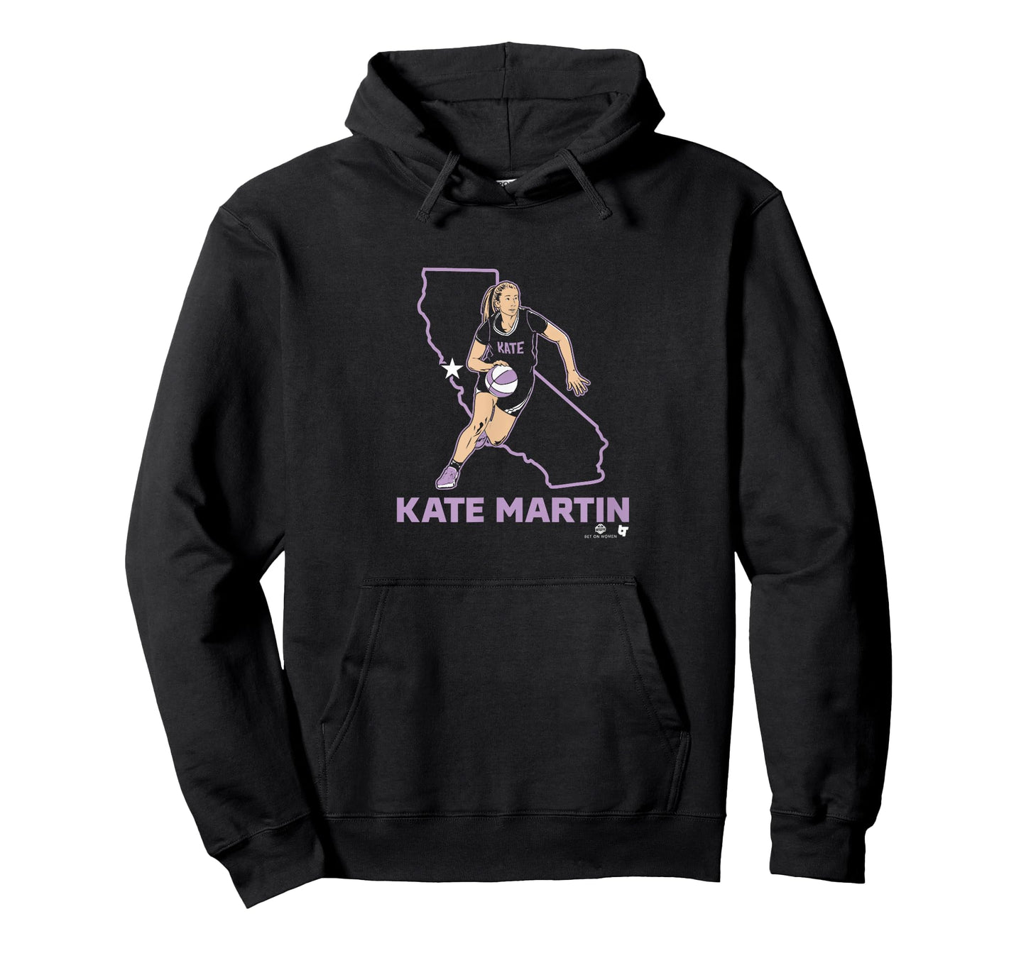 Kate Martin - State Star - Golden State Women's Basketball T-Shirt