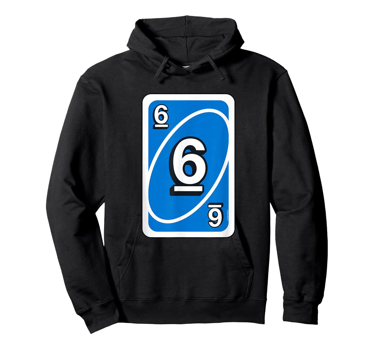 Uno Halloween Blue 6" Card T-Shirt