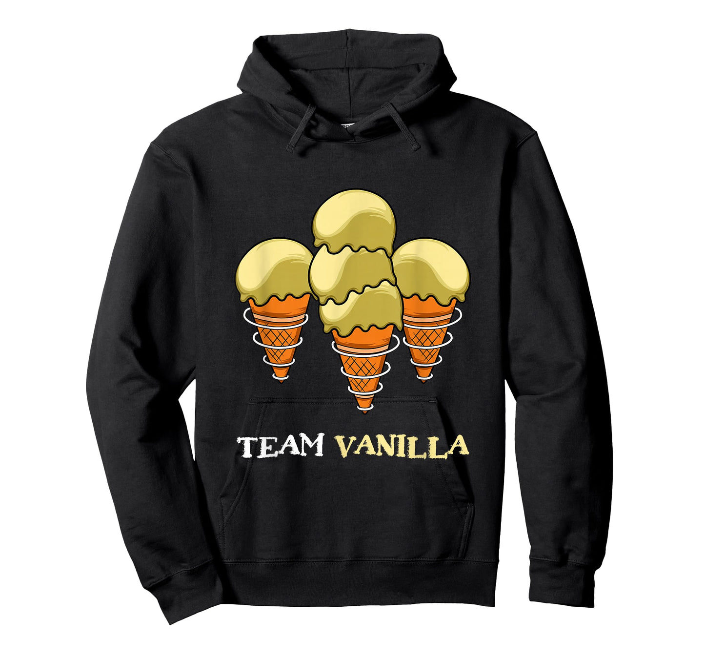 Team Vanilla Ice Cream Lovers. T-Shirt
