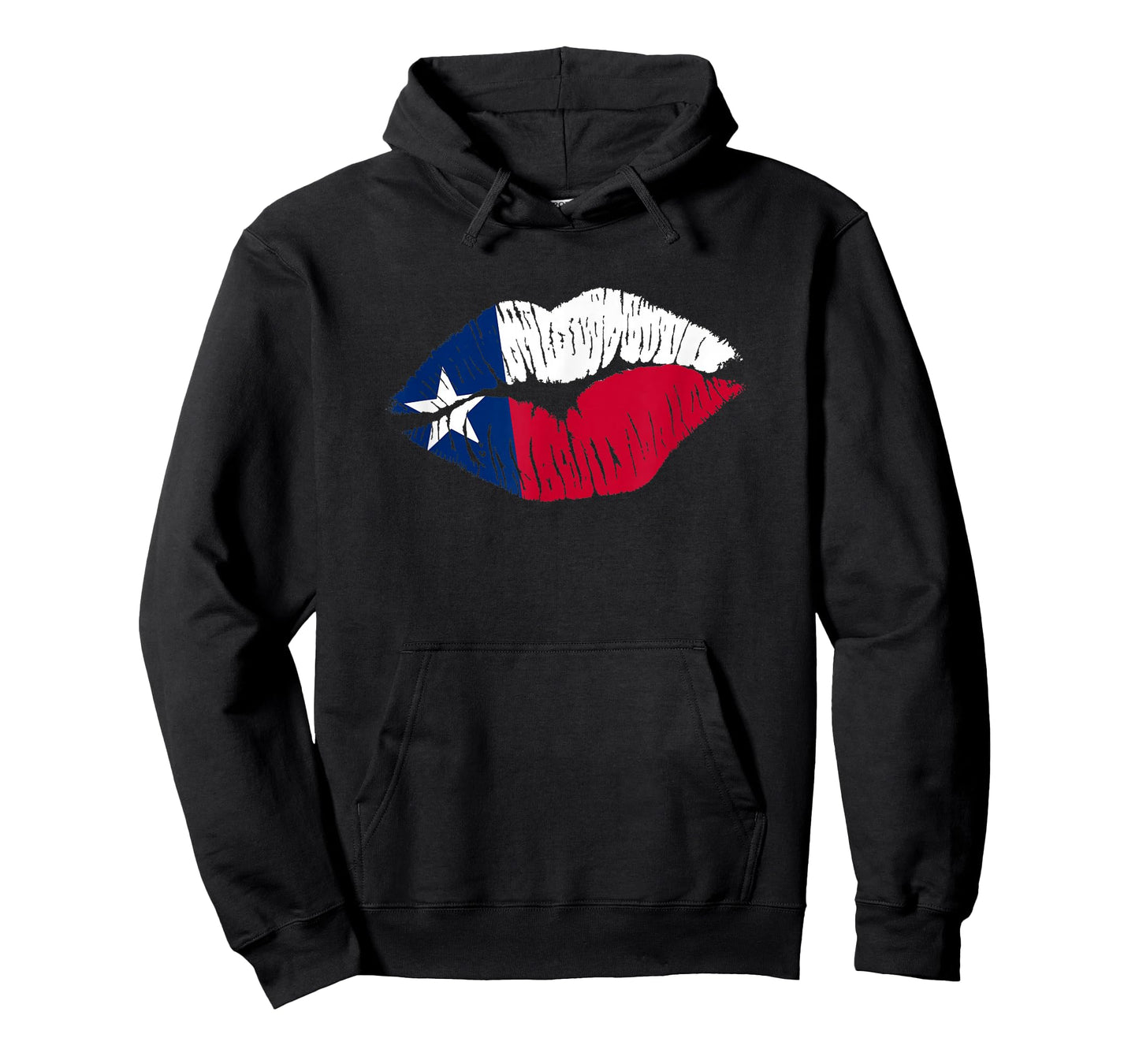 Sexy Biting Lips Texas Flag T-shirt T-Shirt