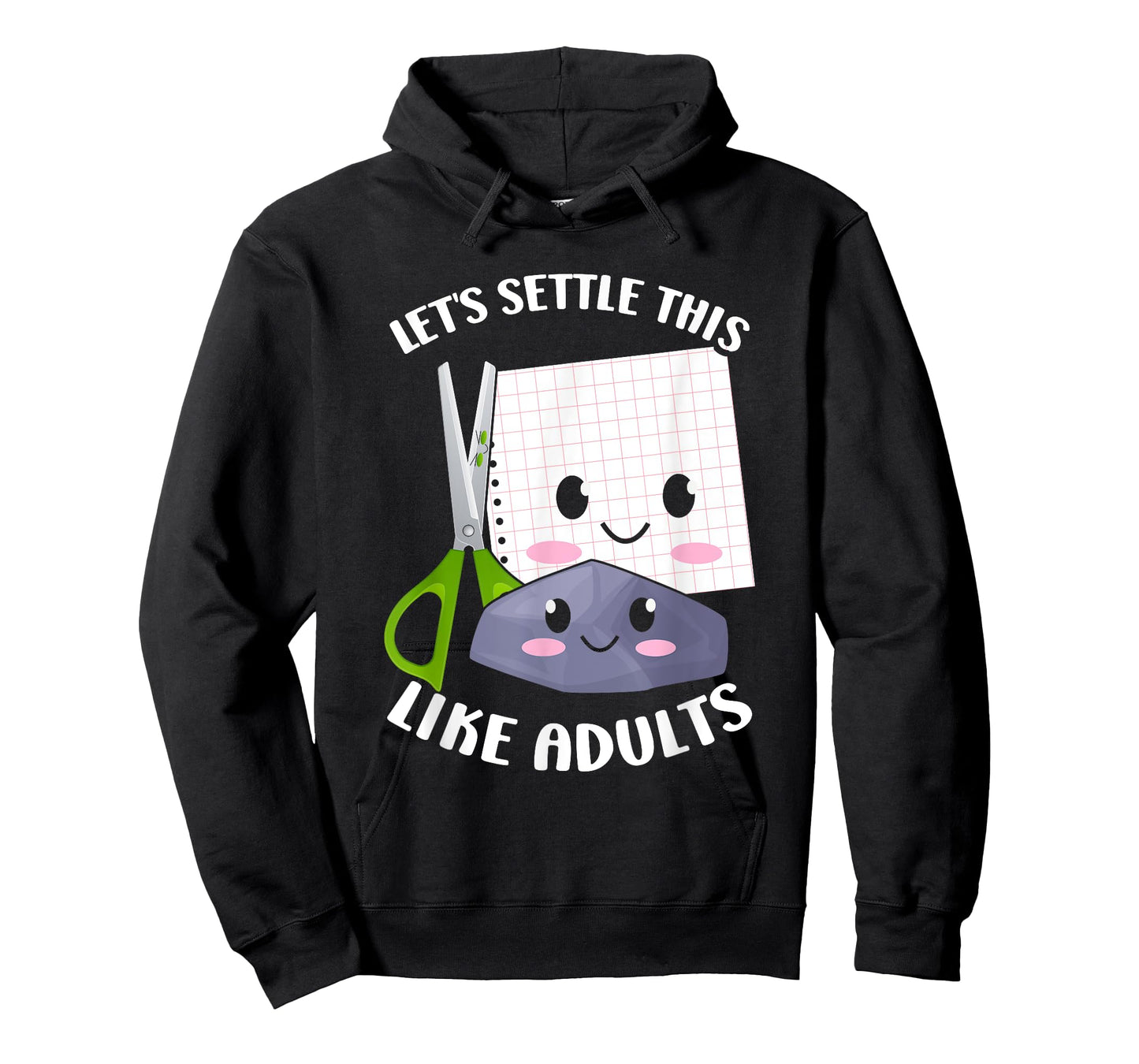 Rock Paper Scissors Funny Group Kawaii Halloween Costumes T-Shirt